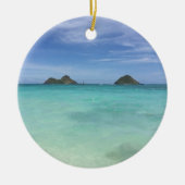 Mokuluasinseln, Kailua-Oahu-Keramik Keramik Ornament (Vorne)