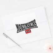 Mokumskinsstickers Quadratischer Aufkleber (Umschlag)