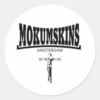 Mokumstickers Runder Aufkleber