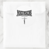 Mokumstickers Runder Aufkleber (Tasche)