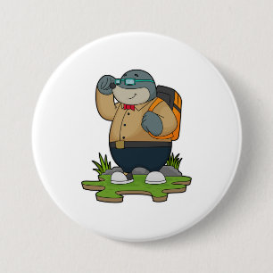 Mol as Hiker with Backpack Button