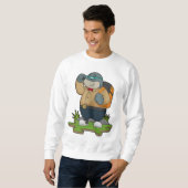 Mol as Hiker with Backpack Sweatshirt (Vorne ganz)