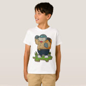 Mol as Hiker with Backpack T-Shirt (Vorne ganz)