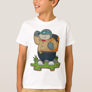 Mol as Hiker with Backpack T-Shirt