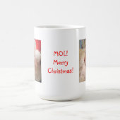 Mol! Weihnachtskatzen-Tasse Kaffeetasse (Mittel)