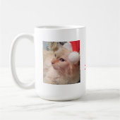 Mol! Weihnachtskatzen-Tasse Kaffeetasse (Links)