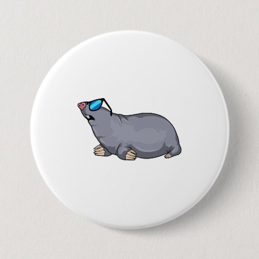 Mol with Sungasse Button (Vorderseite)