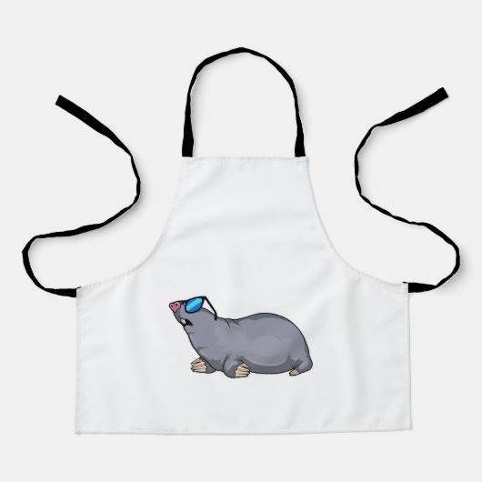 Mol with Sungasse Schürze (Vorderseite)