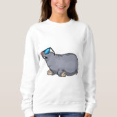 Mol with Sungasse Sweatshirt (Vorderseite)