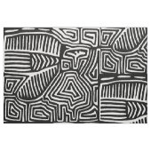 Mola Bird - Schwarz-weiß 21x21 Stoff (Fat Quarter (45,7 x 55,9 cm))