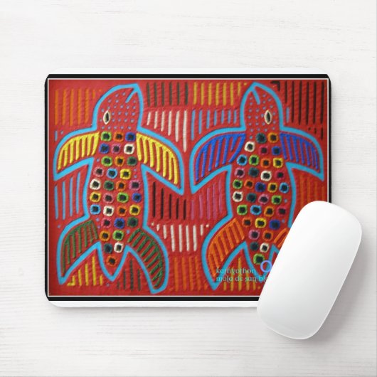 Mola-Maus Mousepad (Mit Mouse)