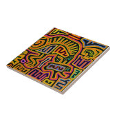 Mola Shaman Peyote Visions Fliese (Seite)