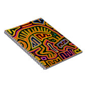 Mola Shaman Peyote Visions Notizblock (Rechte Seite)