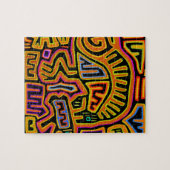 Mola Shaman Peyote Visions Puzzle (Horizontal)