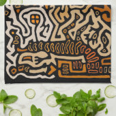 Mola Spirit Souls Dance Geschirrtuch (Gefaltet)