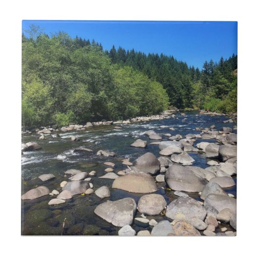Molalla River, OR Fliese (Vorderseite)
