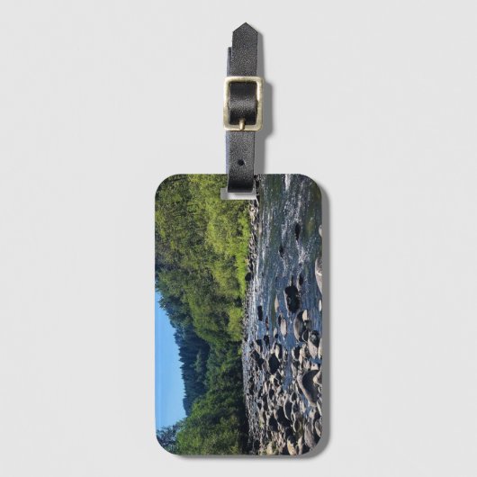 Molalla River, OR Gepäckanhänger (Vorderseite Vertikal)