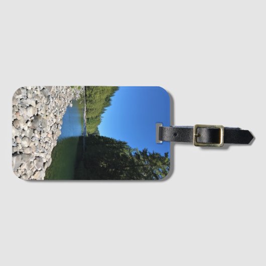 Molalla River, OR Gepäckanhänger (Vorderseite (Horizontal))