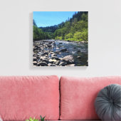 Molalla River, OR Leinwanddruck (Insitu (Wohnzimmer))