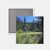Molalla River, OR Magnet (Vorderseite/Rückseite)