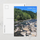 Molalla River, OR Postcard Postkarte (Vorne/Hinten)