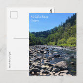 Molalla River, OR Postcard Postkarte (Vorne/Hinten)