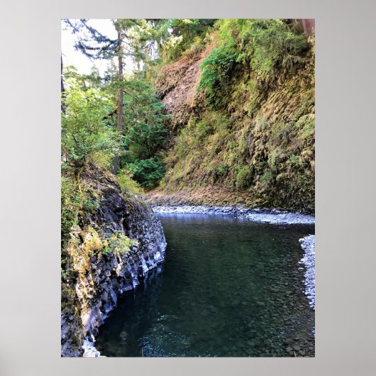 Molalla River, OR Poster (Vorne)
