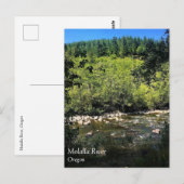 Molalla River, OR Postkarte (Vorne/Hinten)