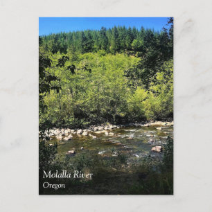 Molalla River, OR Postkarte