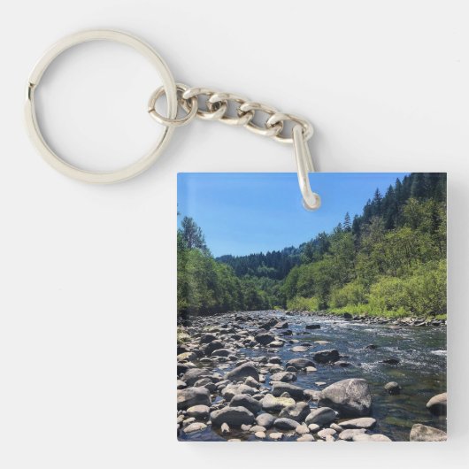 Molalla River, OR Schlüsselanhänger (Vorderseite)
