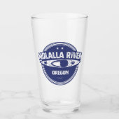 Molalla River Oregon Kayaking Glas (Vorderseite)
