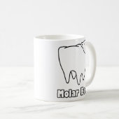 Molar Bear Polar Tooth Bear Kaffeetasse (VorderseiteRechts)