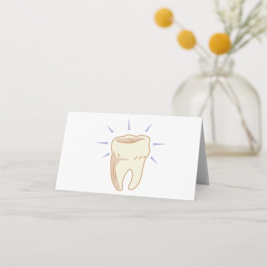 Molar Tooth Platzkarte (Vorderseite)