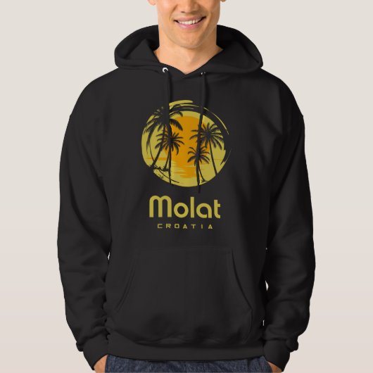 Molat Kroatien Hoodie (Vorderseite)