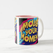 Mold your Moments Zweifarbige Tasse (VorderseiteRechts)