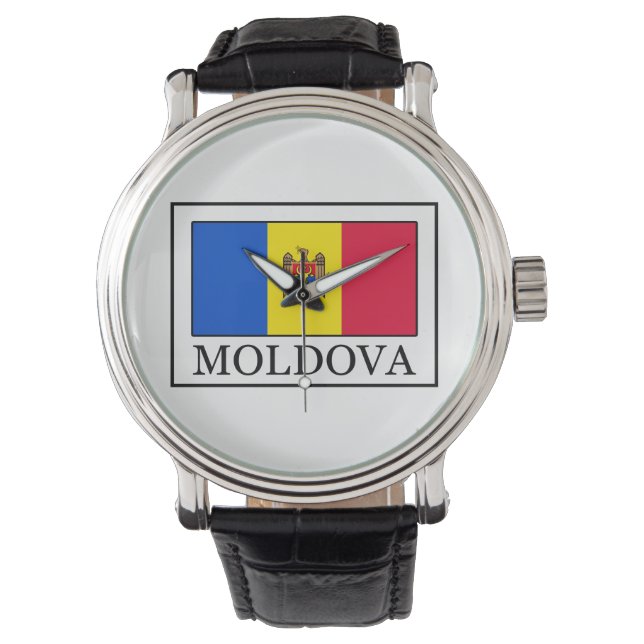 Moldau Armbanduhr (Vorderseite)