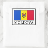 Moldau-Aufkleber Rechteckiger Aufkleber (Tasche)