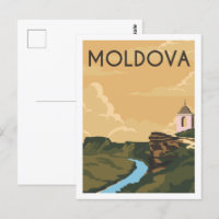 Moldau Berühmter Reiseort Illustration