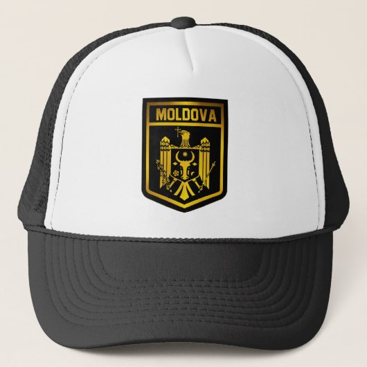 Moldau-Emblem Truckerkappe (Vorderseite)