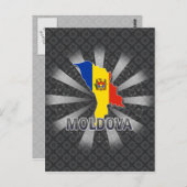 Moldau Flag Karte 2.0 (Vorne/Hinten)