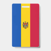 Moldau-Flagge Ausweis (Rückseite)