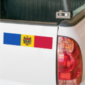 Moldau-Flagge Autoaufkleber (Auf Lkw)