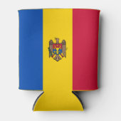 Moldau-Flagge Dosenkühler (Vorderseite)
