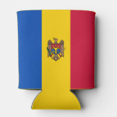 Moldau-Flagge Dosenkühler (Rückseite)
