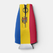 Moldau-Flagge Flaschenkühler (Rückseite)