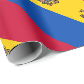 Moldau-Flagge Geschenkpapier (Rolleneckpunkt)