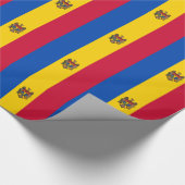 Moldau-Flagge Geschenkpapier (Ecke)