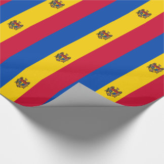 Moldau-Flagge Geschenkpapier