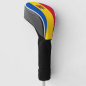Moldau-Flagge Golf Headcover (angewinkelt)