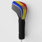 Moldau-Flagge Golf Headcover (angewinkelt)